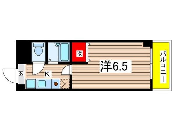 エムシステム武庫之荘Ⅰの物件間取画像